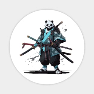 samurai panda Magnet